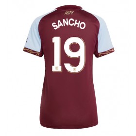 Aston Villa Jadon Sancho #19 Hemmakläder Dam 2025-26 Kortärmad